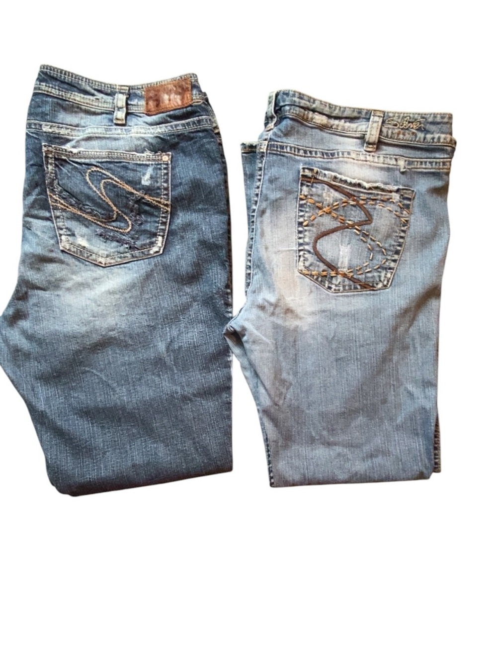 Plus Size Silver Jeans Lot of 2 Women’s Size 22/33 Bootcut Jeans! Stylish,Comfy!